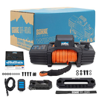 Borne Off-Road® - Electric Winch with Synthetic Rope