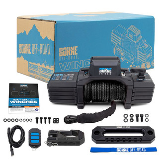 Borne Off-Road® - Electric Winch with Synthetic Rope