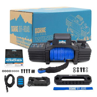 Borne Off-Road® - Electric Winch with Synthetic Rope