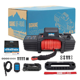 Borne Off-Road® - Electric Winch with Synthetic Rope