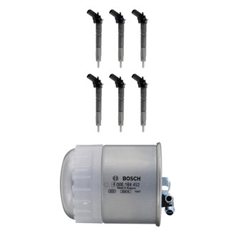 Bosch® - Fuel Injector with Fuel Filter Kit