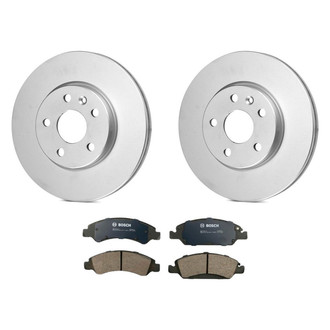 Bosch® - QuietCast™ Premium Front Brake Kit with Organic Pads