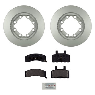Bosch® - QuietCast™ Premium Front Brake Kit with Organic Pads