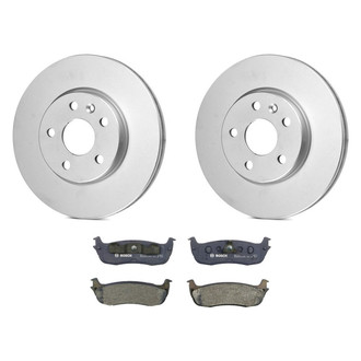 Bosch® - QuietCast™ Premium Rear Brake Kit with Organic Pads