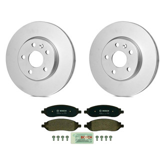 Bosch® - QuietCast™ Premium Rear Brake Kit with Organic Pads