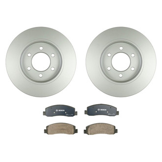 Bosch® - QuietCast™ Premium Front Brake Kit with Organic Pads