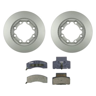 Bosch® - QuietCast™ Premium Front Brake Kit with Organic Pads