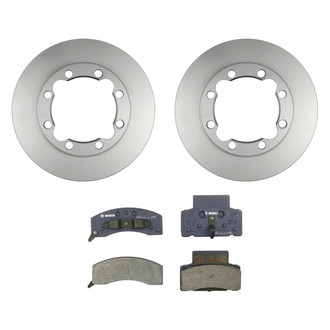 Bosch® - QuietCast™ Premium Front Brake Kit with Organic Pads