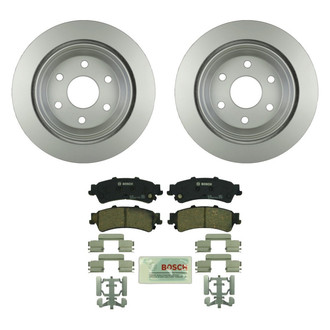 Bosch® - QuietCast™ Premium Rear Brake Kit with Ceramic Pads
