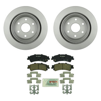 Bosch® - QuietCast™ Premium Rear Brake Kit with Ceramic Pads