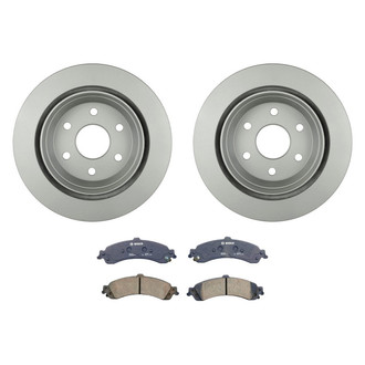 Bosch® - QuietCast™ Premium Rear Brake Kit with Ceramic Pads