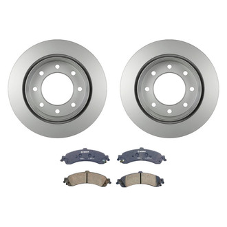 Bosch® - QuietCast™ Premium Rear Brake Kit with Ceramic Pads