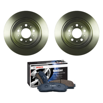 Bosch® - QuietCast™ Premium Rear Brake Kit with Ceramic Pads