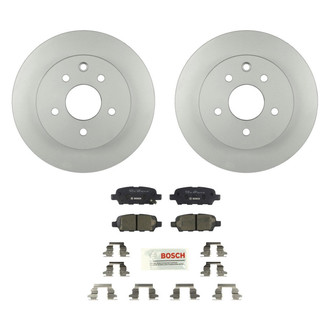 Bosch® - QuietCast™ Premium Rear Brake Kit with Ceramic Pads
