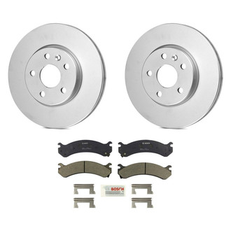 Bosch® - QuietCast™ Premium Front Brake Kit with Ceramic Pads