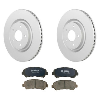 Bosch® - QuietCast™ Premium Front Brake Kit with Organic Pads