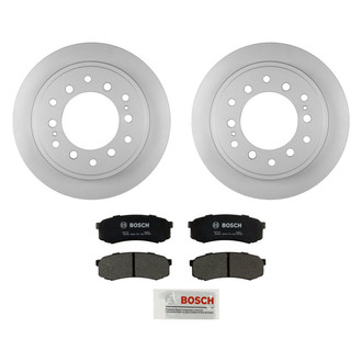 Bosch® - QuietCast™ Premium Rear Brake Kit with Organic Pads