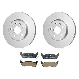 Bosch® - QuietCast™ Premium Rear Brake Kit with Organic Pads