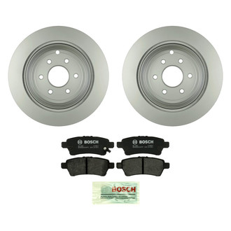 Bosch® - QuietCast™ Premium Rear Brake Kit with Ceramic Pads