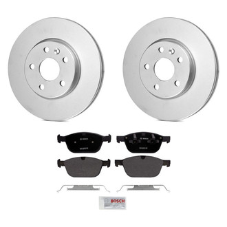 Bosch® - QuietCast™ Premium Front Brake Kit with Organic Pads