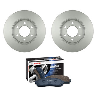 Bosch® - QuietCast™ Premium Front Brake Kit with Ceramic Pads