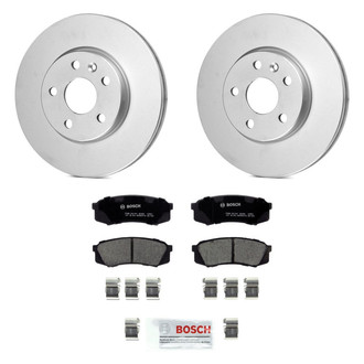 Bosch® - QuietCast™ Premium Rear Brake Kit with Ceramic Pads
