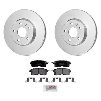 Bosch® - QuietCast™ Premium Rear Brake Kit with Ceramic Pads