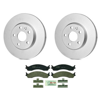 Bosch® - QuietCast™ Premium Front Brake Kit with Organic Pads