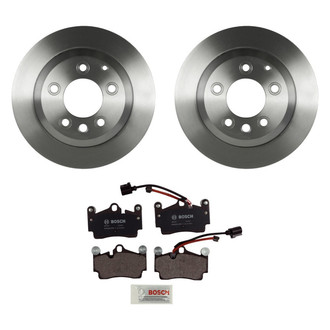 Bosch® - QuietCast™ Premium Rear Brake Kit with Organic Pads