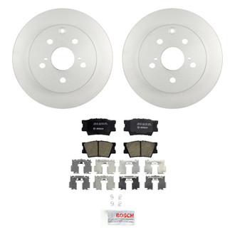 Bosch® - QuietCast™ Premium Rear Brake Kit with Ceramic Pads