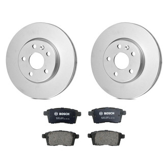 Bosch® - QuietCast™ Premium Rear Brake Kit with Organic Pads