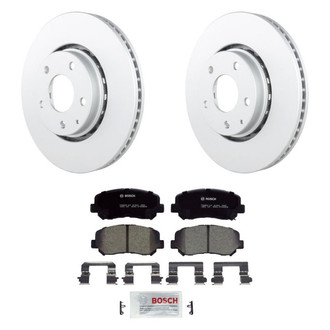 Bosch® - QuietCast™ Premium Front Brake Kit with Ceramic Pads