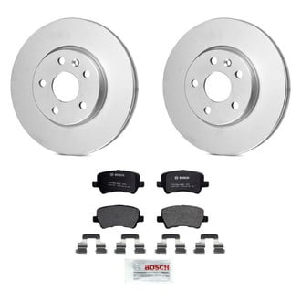 Bosch® - QuietCast™ Premium Rear Brake Kit with Semi-Metallic Pads