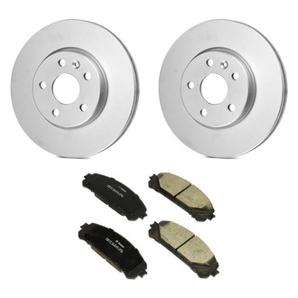 Bosch® - QuietCast™ Premium Front Brake Kit with Ceramic Pads