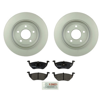 Bosch® - QuietCast™ Premium Rear Brake Kit with Ceramic Pads