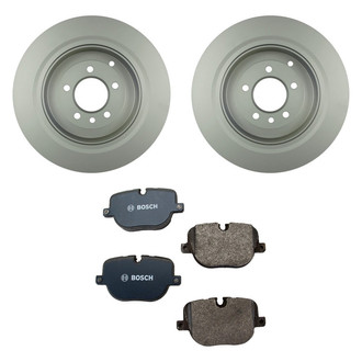 Bosch® - QuietCast™ Premium Rear Brake Kit with Organic Pads