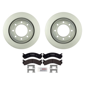 Bosch® - QuietCast™ Premium Rear Brake Kit with Ceramic Pads