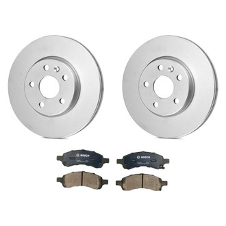 Bosch® - QuietCast™ Premium Front Brake Kit with Organic Pads