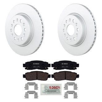 Bosch® - QuietCast™ Premium Rear Brake Kit with Ceramic Pads