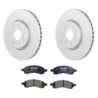 Bosch® - QuietCast™ Premium Front Brake Kit with Organic Pads