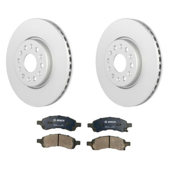 Bosch® - QuietCast™ Premium Front Brake Kit with Organic Pads