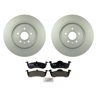 Bosch® - QuietCast™ Premium Rear Brake Kit with Organic Pads