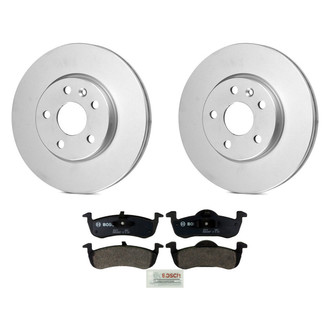 Bosch® - QuietCast™ Premium Rear Brake Kit with Organic Pads