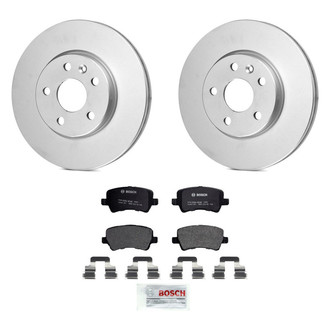 Bosch® - QuietCast™ Premium Rear Brake Kit with Semi-Metallic Pads