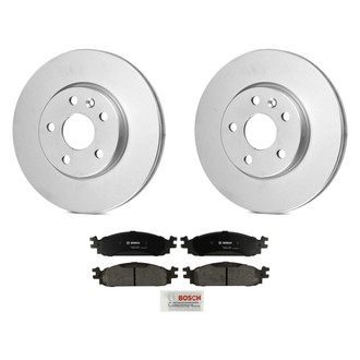 Bosch® - QuietCast™ Premium Front Brake Kit with Organic Pads