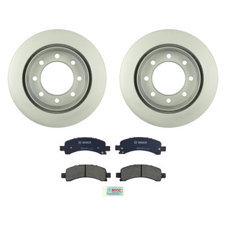 Bosch® - QuietCast™ Premium Rear Brake Kit with Ceramic Pads