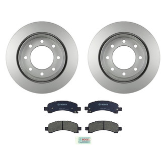Bosch® - QuietCast™ Premium Rear Brake Kit with Ceramic Pads