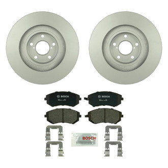 Bosch® - QuietCast™ Premium Front Brake Kit with Organic Pads