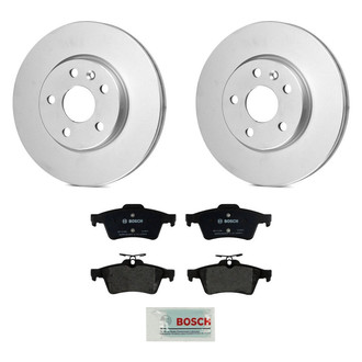 Bosch® - QuietCast™ Premium Rear Brake Kit with Organic Pads
