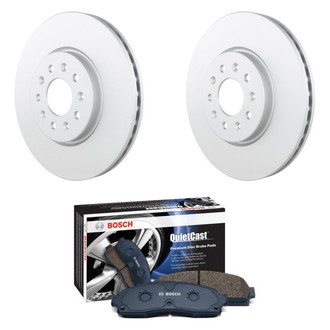 Bosch® - QuietCast™ Premium Front Brake Kit with Ceramic Pads